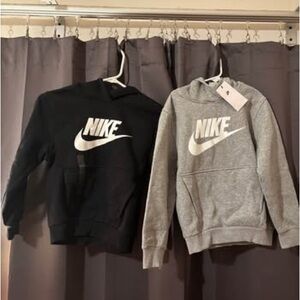 Brand new with tags boys small Nike hoodies